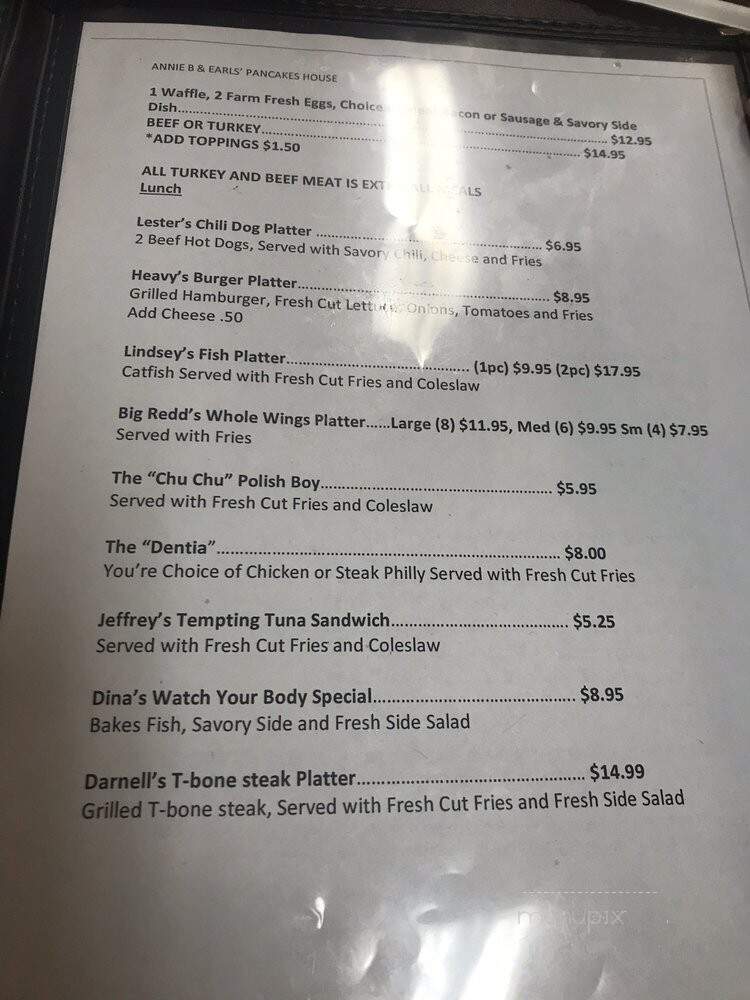 Annie B. and Earl's Place - Cleveland, OH