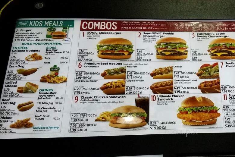 Sonic - Montgomery, IL menu_pic