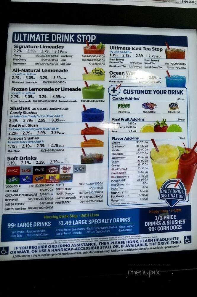 Sonic - Montgomery, IL menu_pic