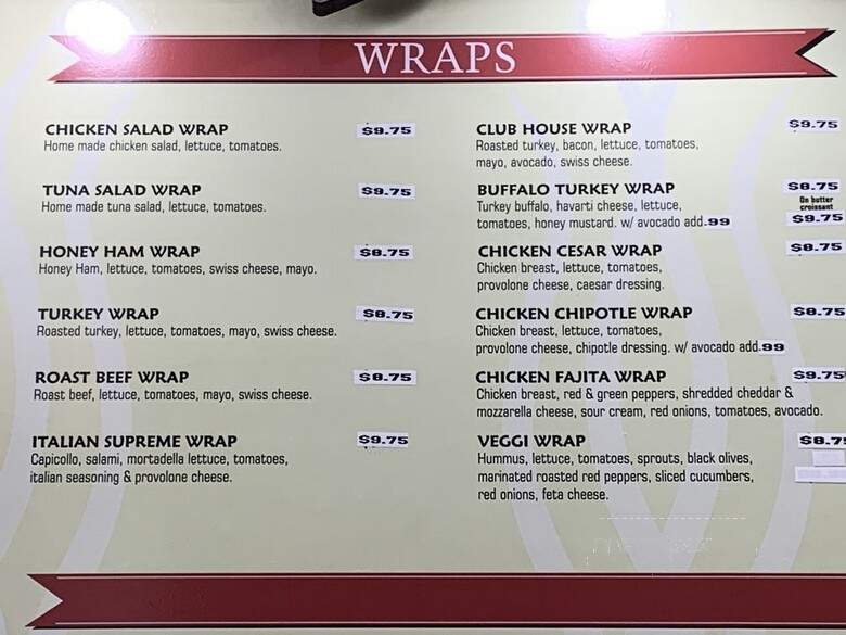 Galleria Market - Chicago, IL menu_pic