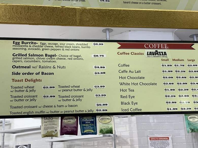 Galleria Market - Chicago, IL menu_pic