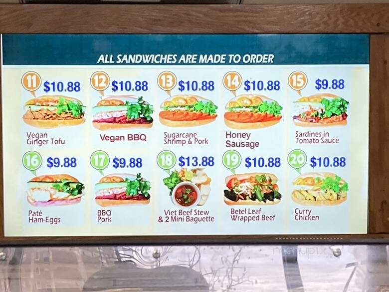 Nhu Lan Uptown - Chicago, IL menu_pic