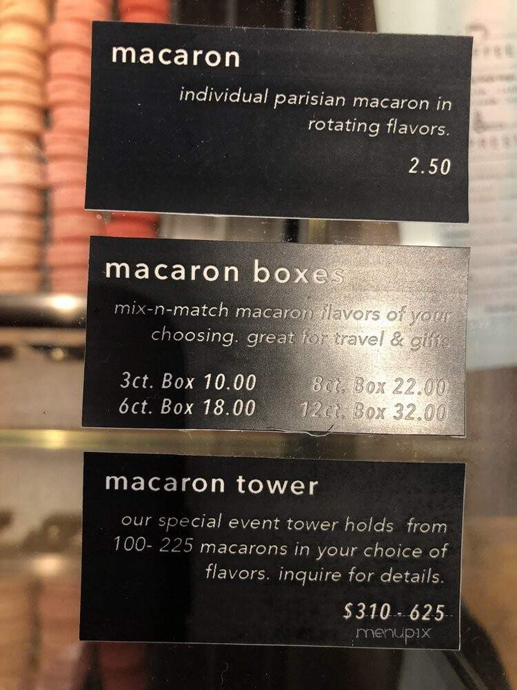 Nuvrei Pastries - Portland, OR menu_pic