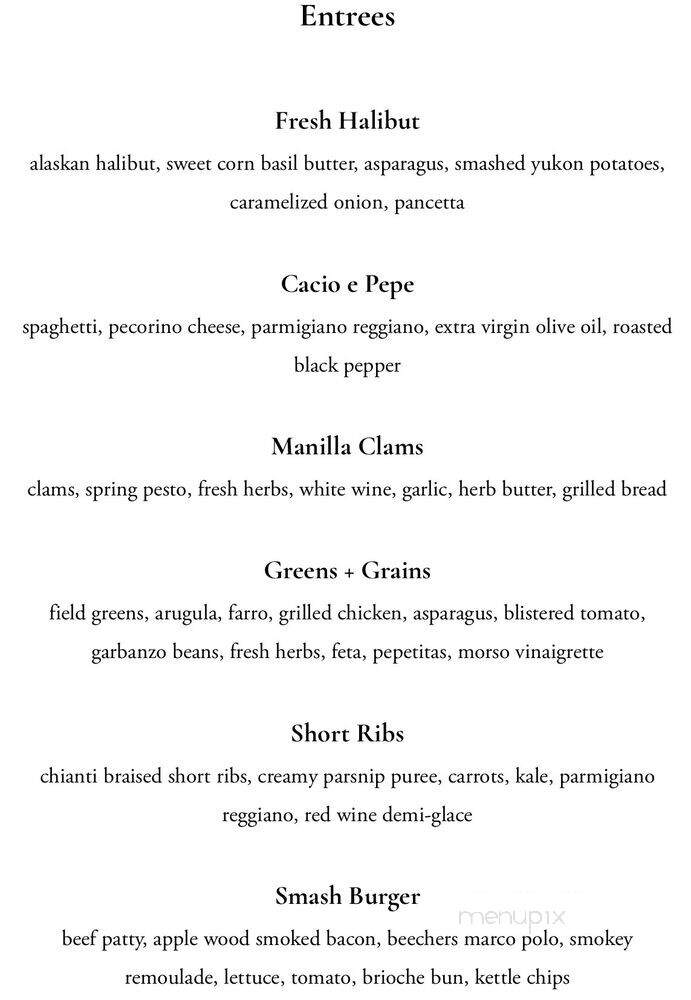 Morso Market - Gig Harbor, WA menu_pic