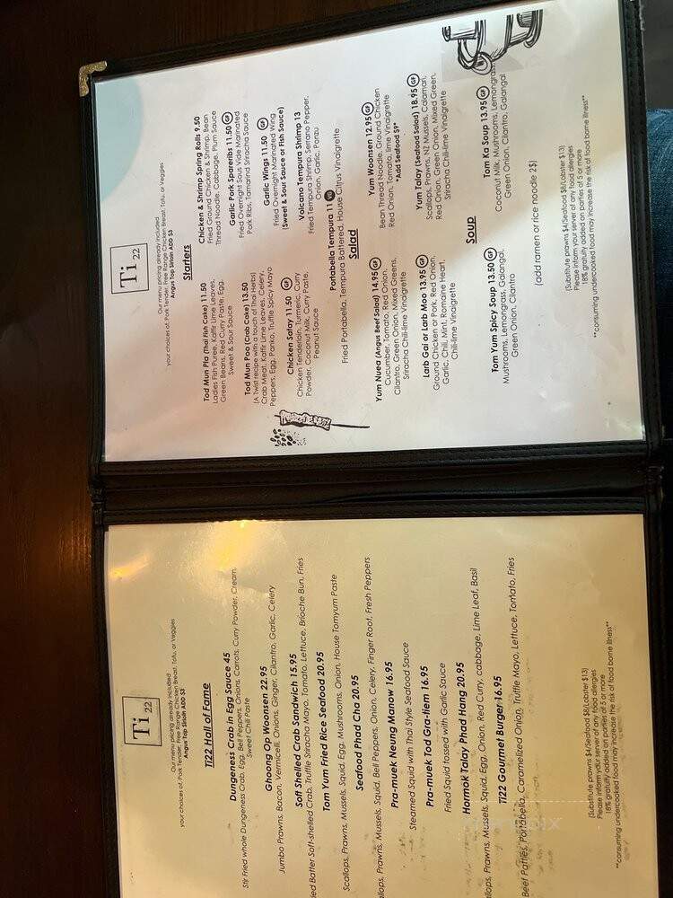 Ti22 Restaurant - Seattle, WA