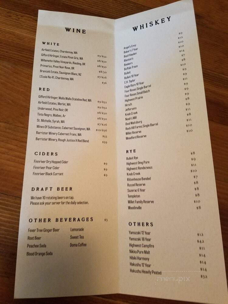 Casper Fry - Spokane, WA menu_pic
