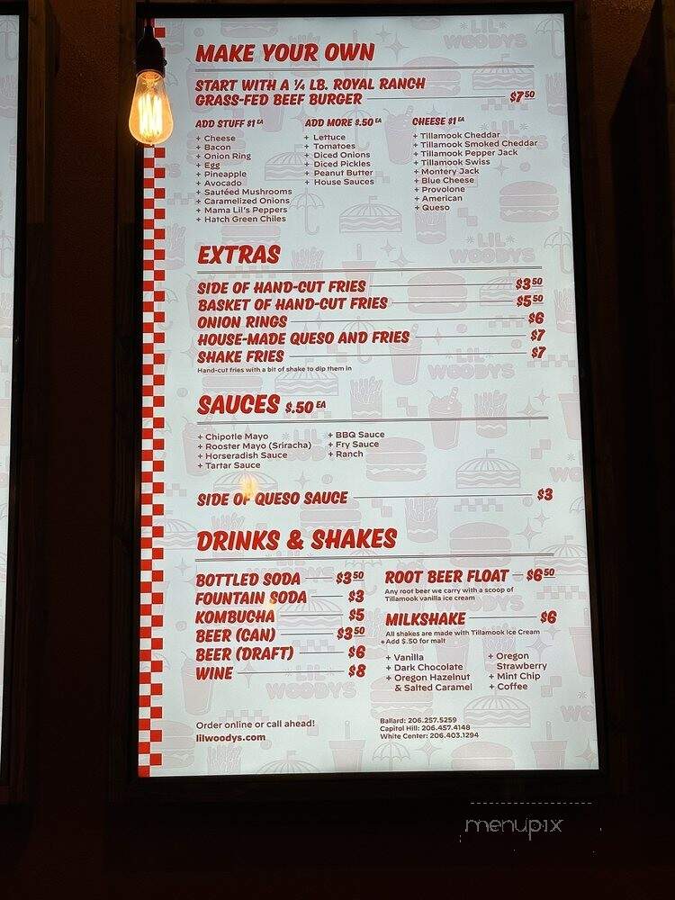 Li'l Woody's - Seattle, WA menu_pic