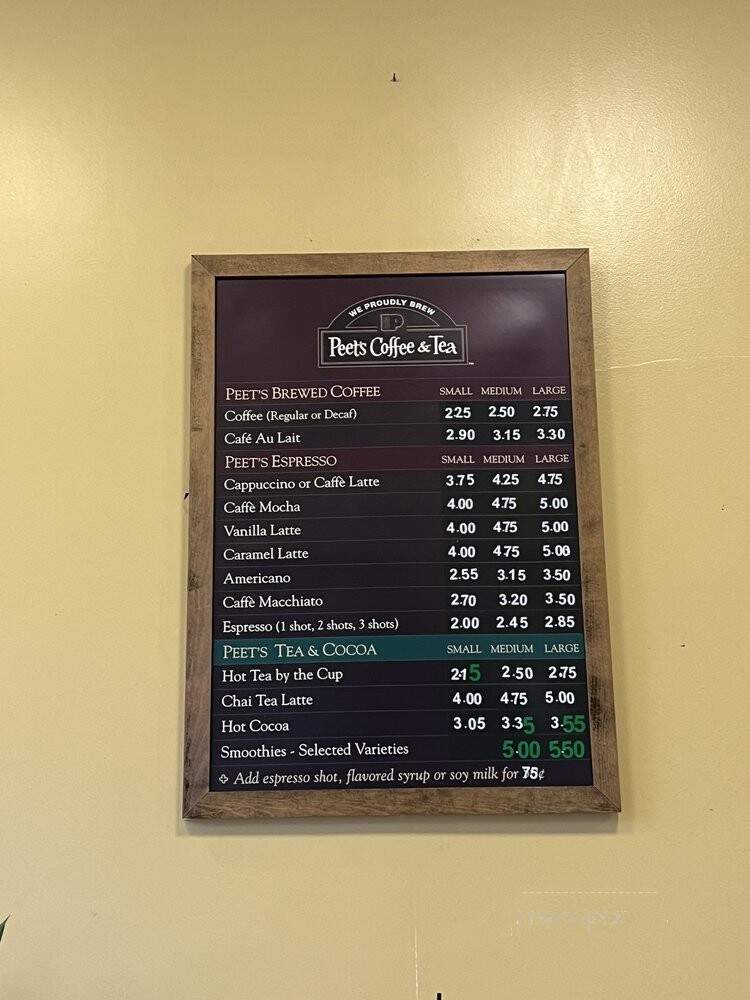 Garden Cafe - Los Angeles, CA menu_pic