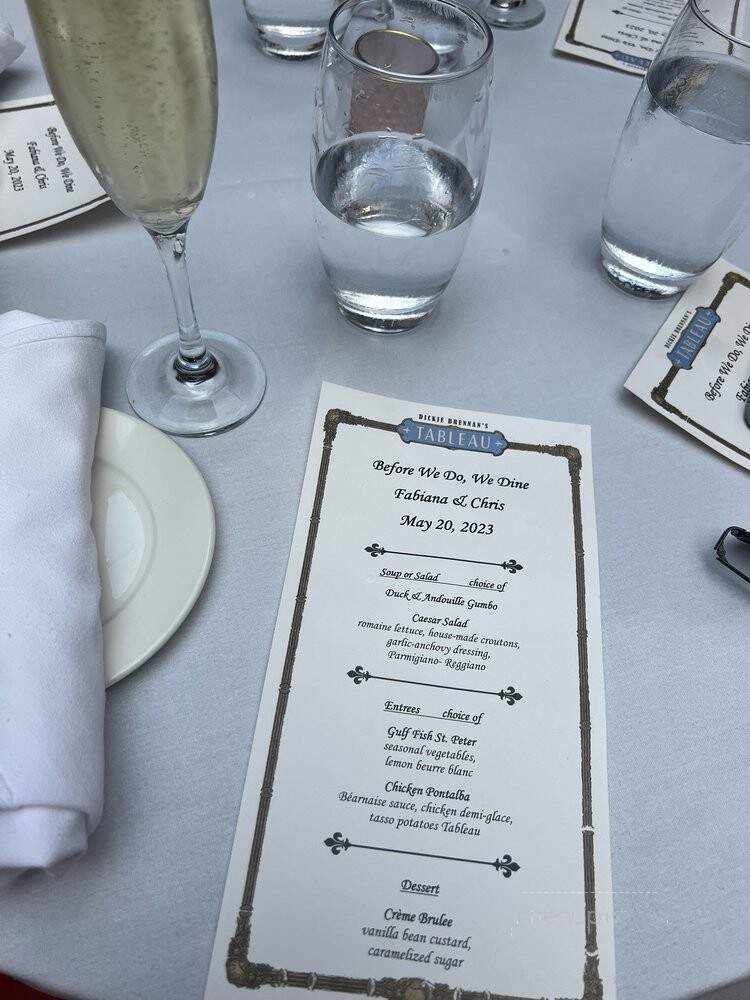 Tableau - New Orleans, LA menu_pic