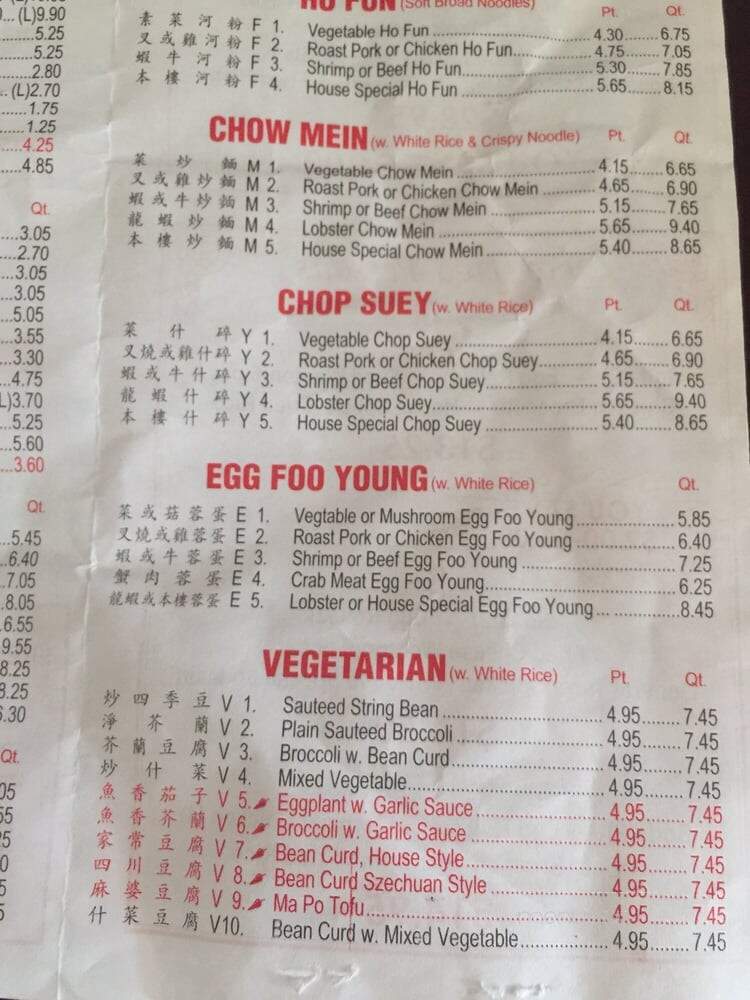 Randy's Restaurant - Ridgewood, NY menu_pic