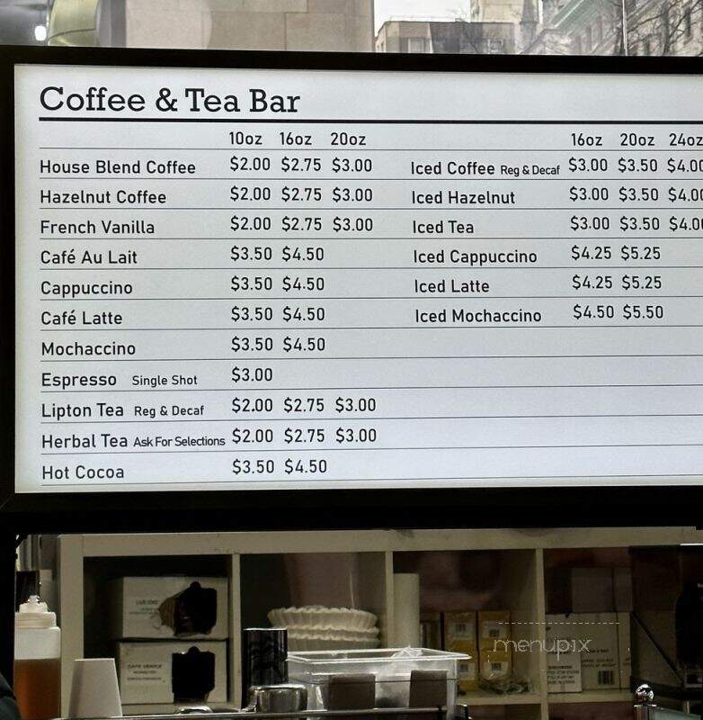 Bread & Butter - New York, NY menu_pic