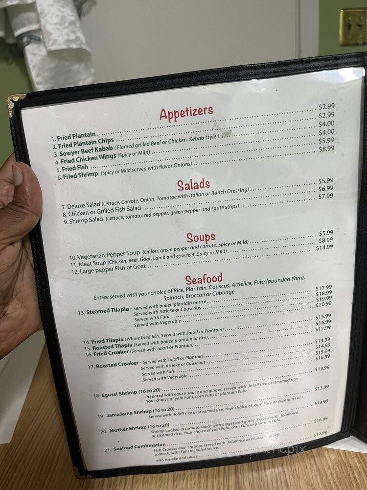 Roger Miller Restaurant - Silver Spring, MD menu_pic