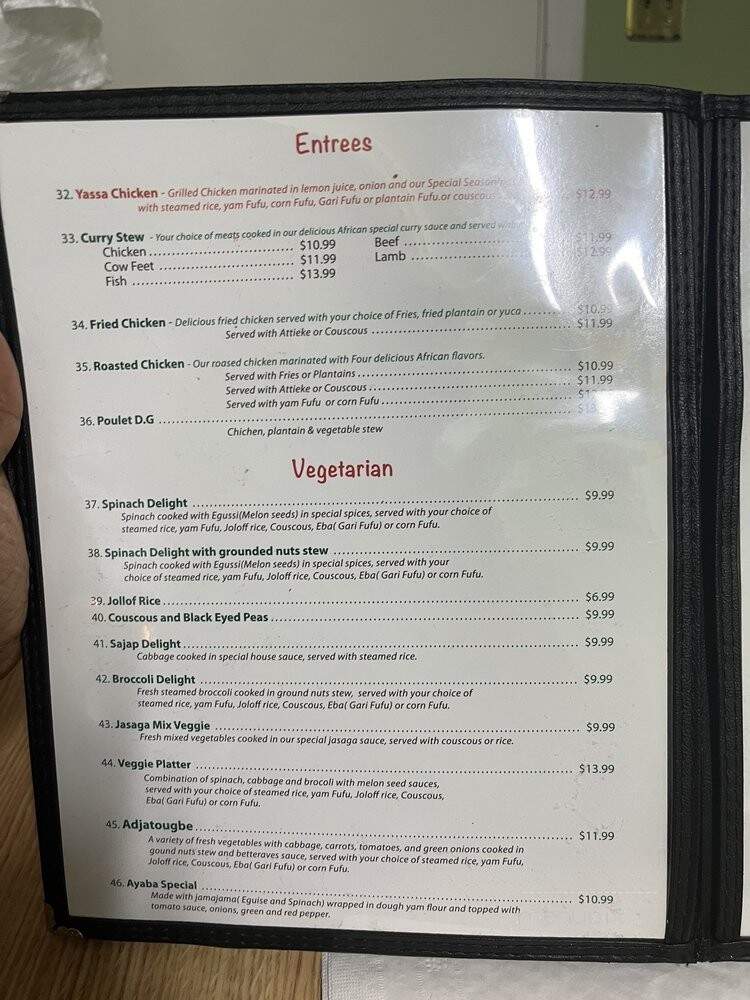 Roger Miller Restaurant - Silver Spring, MD menu_pic