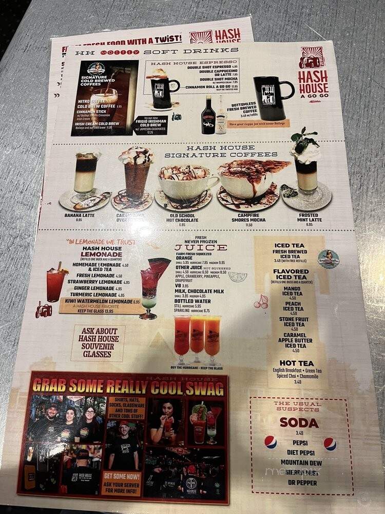 Hash House A Go Go - Las Vegas, NV menu_pic