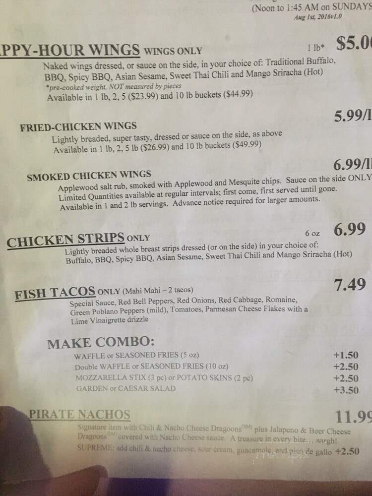 Key West Grill - Carbondale, IL menu_pic