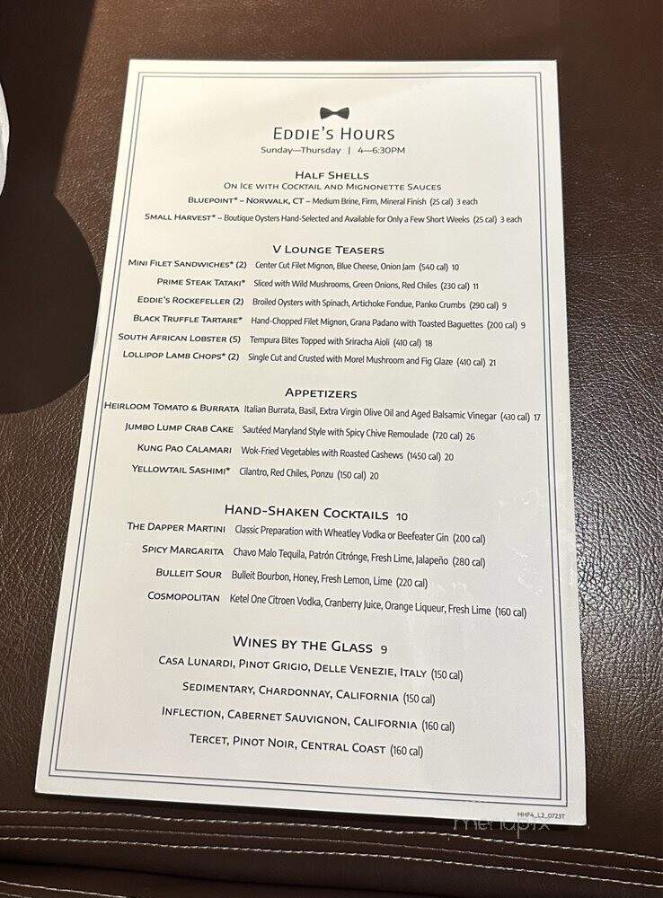 Eddie Vs - Orlando, FL menu_pic