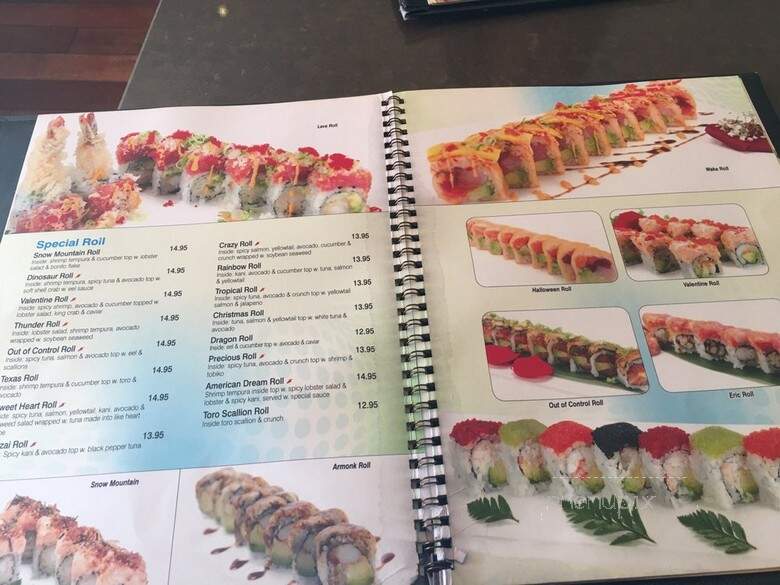 Waka Asian Fusion - Chappaqua, NY menu_pic