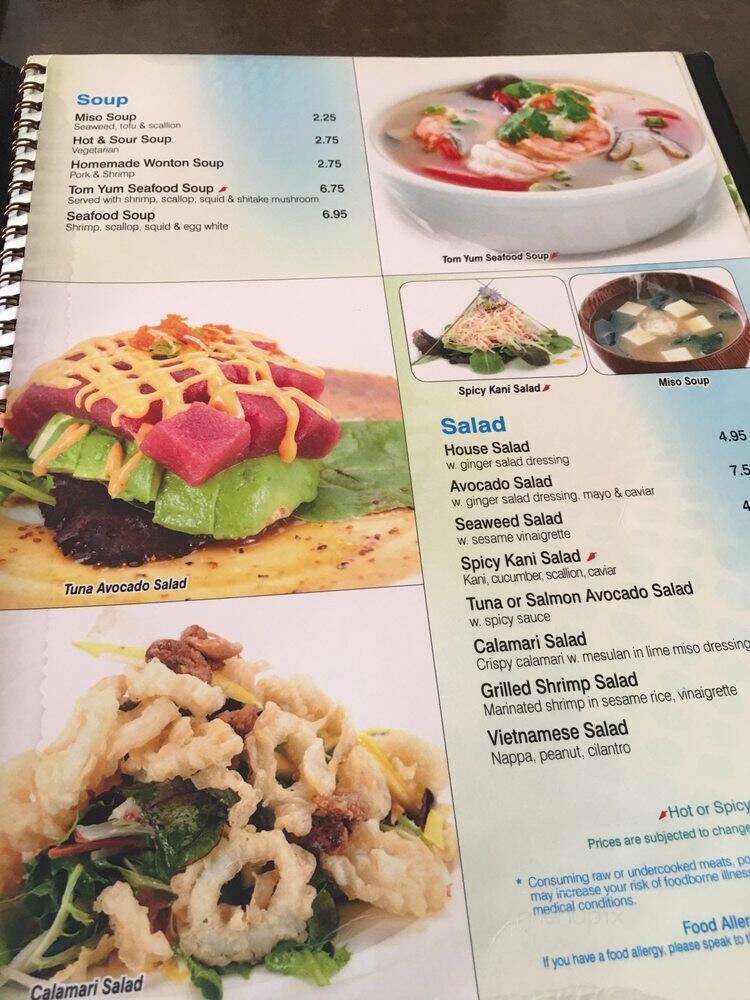 Waka Asian Fusion - Chappaqua, NY menu_pic