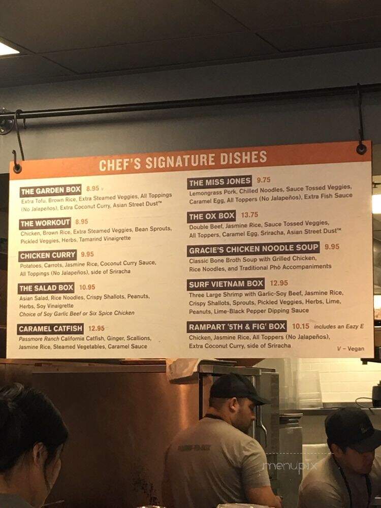 Asian Box - Los Angeles, CA menu_pic