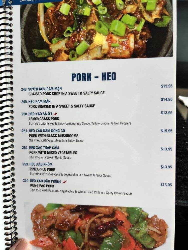 Saigon Bowl - Denver, CO menu_pic