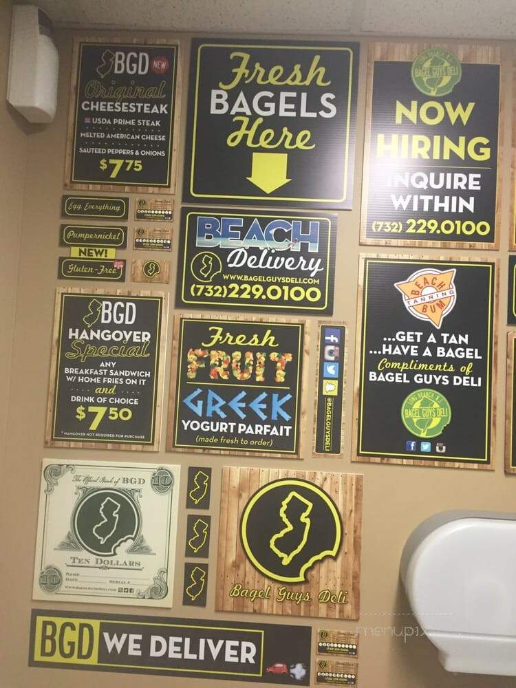 Bagel Guys Deli - Long Branch, NJ menu_pic