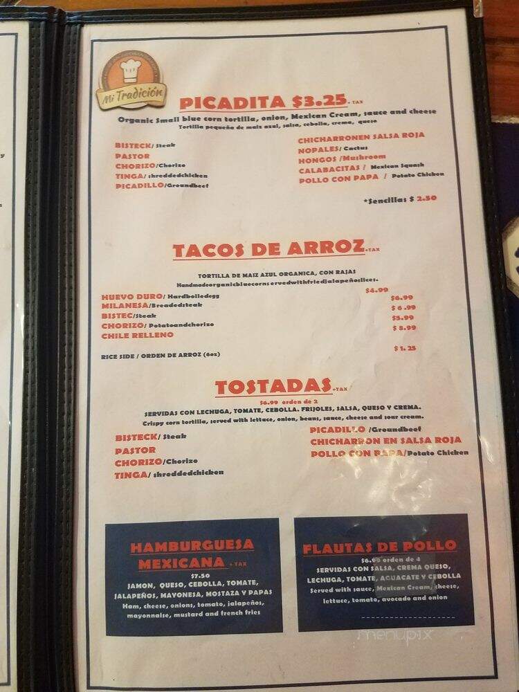 Mi Tradicion Bakery - Austin, TX menu_pic