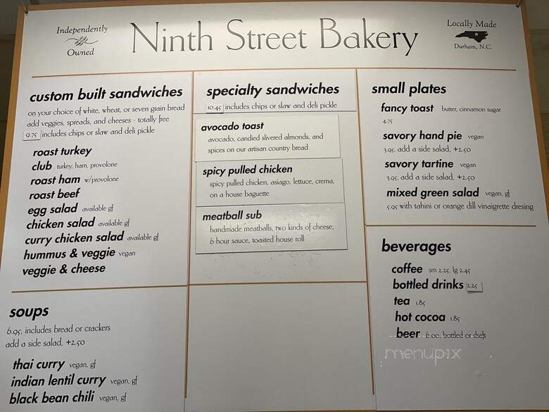 Ninth Street Bakery - Durham, NC