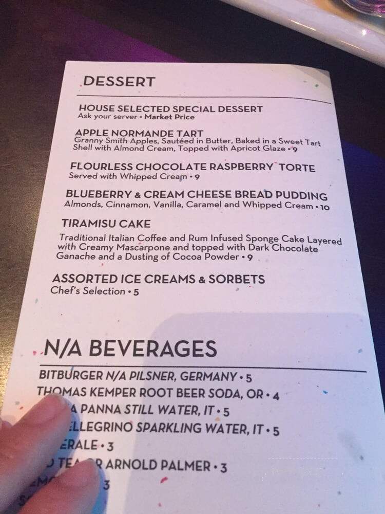 Bake's Place - Bellevue, WA menu_pic