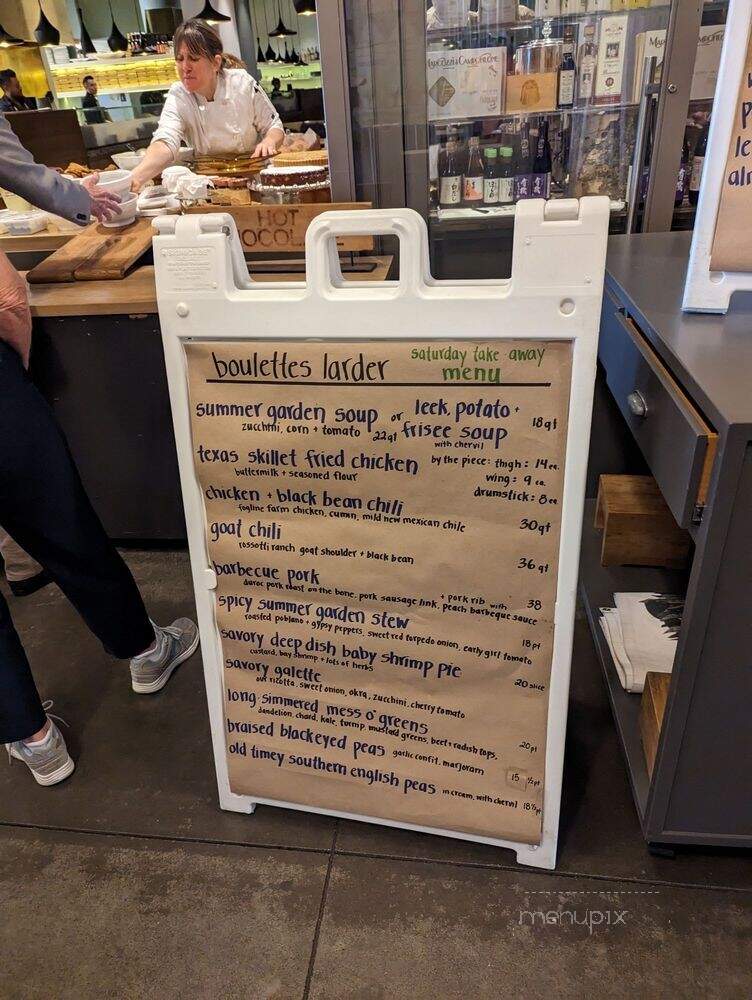 Bouli Bar - San Francisco, CA menu_pic