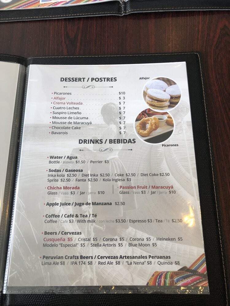 Cebiche-Bar - Hollywood, FL menu_pic