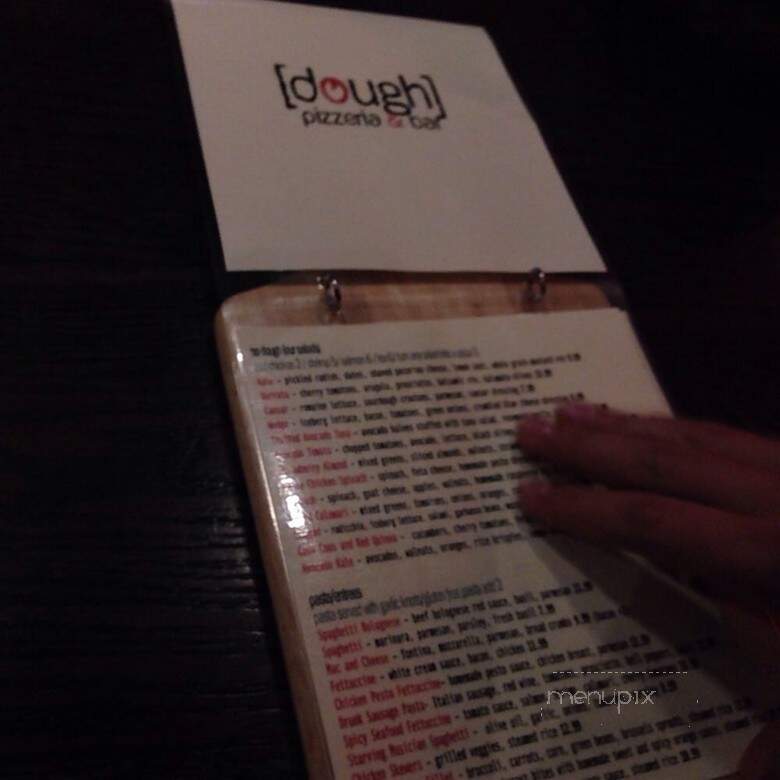 Dough Pizzeria & Bar - West Hollywood, CA menu_pic