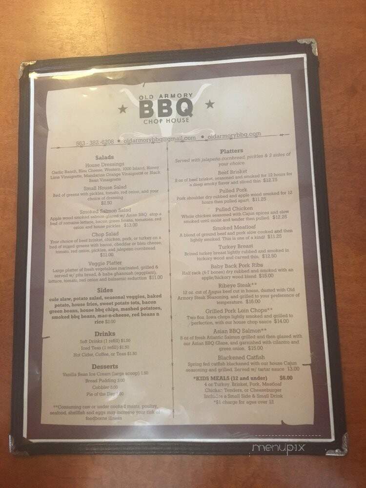 Old Armory BBQ - Decorah, IA