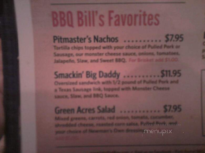 Pork Barrel BBQ - Alexandria, VA menu_pic