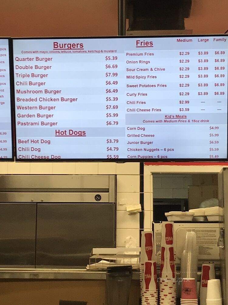 Classic 101 Burgers & Shakes - Belmont, CA menu_pic