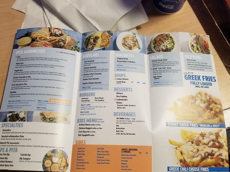 Greek Souvlaki - Salt Lake City, UT menu_pic
