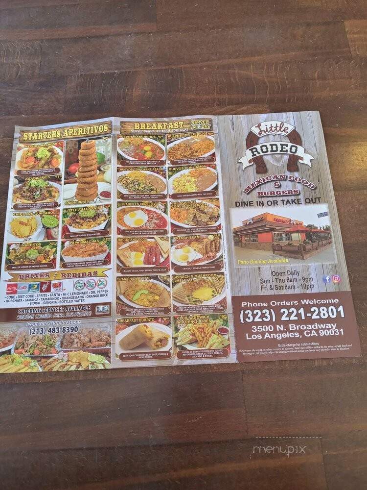 Little Rodeo Mexican Food and Burgers - Los Angeles, CA