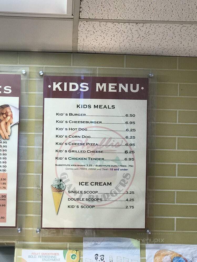 Phyllis' Giant Burgers - Santa Rosa, CA menu_pic