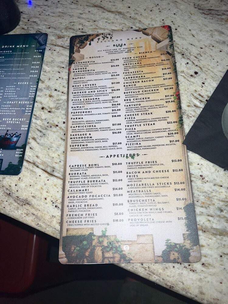 Cafe Babbo - Miami, FL menu_pic