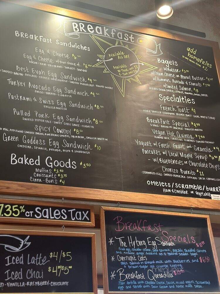 Dog Lane Cafe - Storrs-Mansfield, CT menu_pic