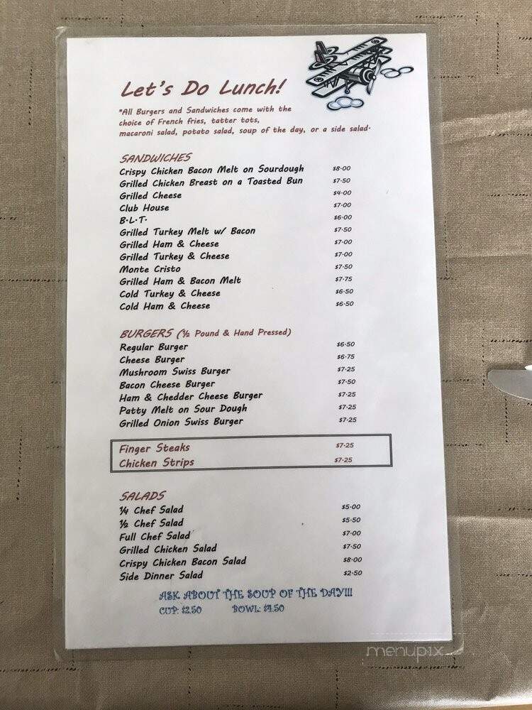 The Airport Cafe - Caldwell, ID menu_pic