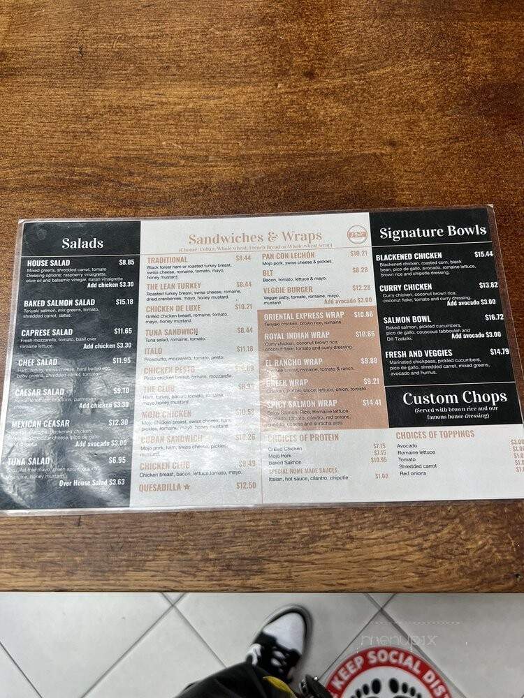 Plate - Miami, FL menu_pic