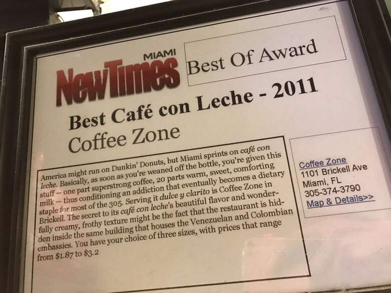 Coffee Zone - Miami, FL