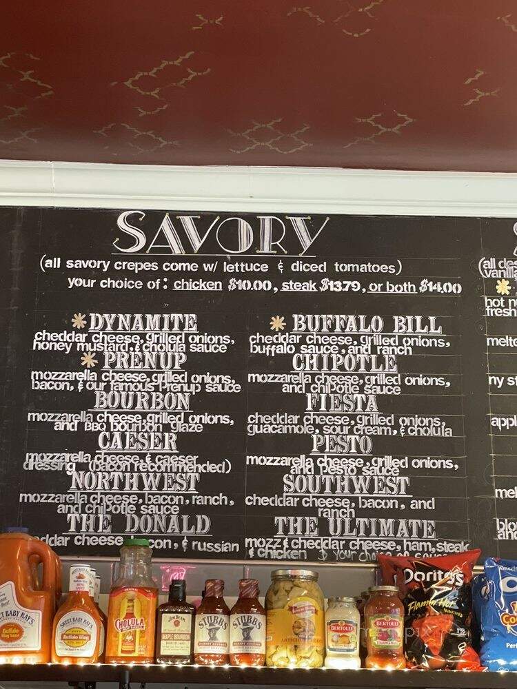 Crepe Guru - Hoboken, NJ menu_pic