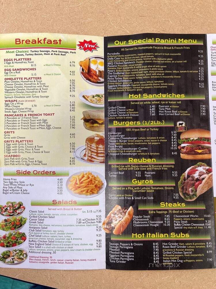 Peter's Pizza And Deli - Trenton, NJ menu_pic