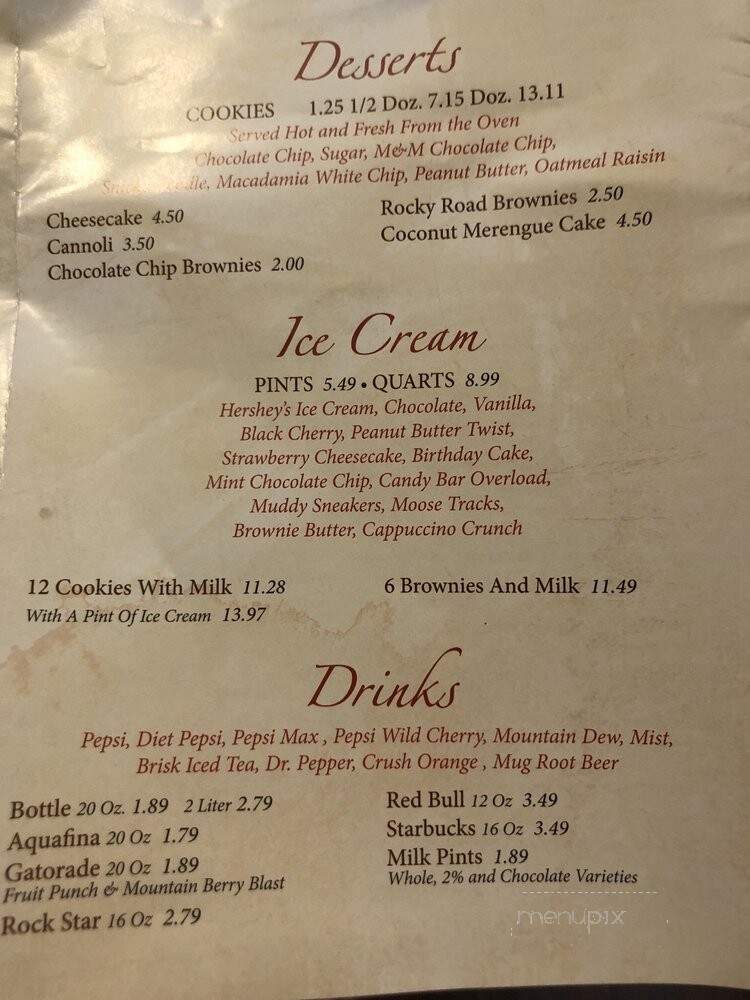 Cove Cookies - State College, PA menu_pic