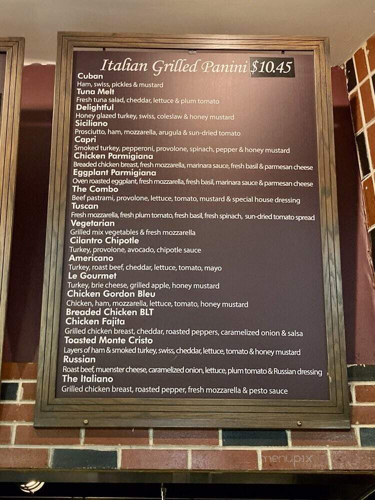 Le Gourmet Manhattan - New York, NY menu_pic