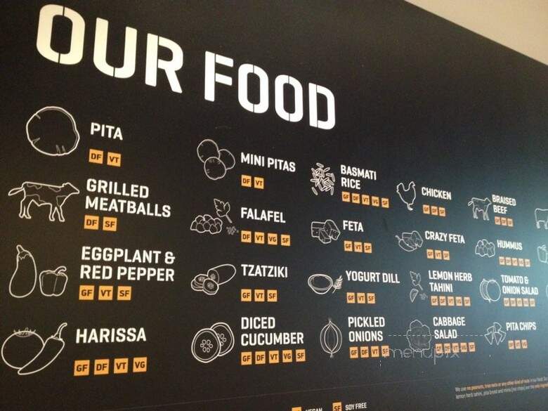 Cava Mezze Grill - Bethesda, MD menu_pic