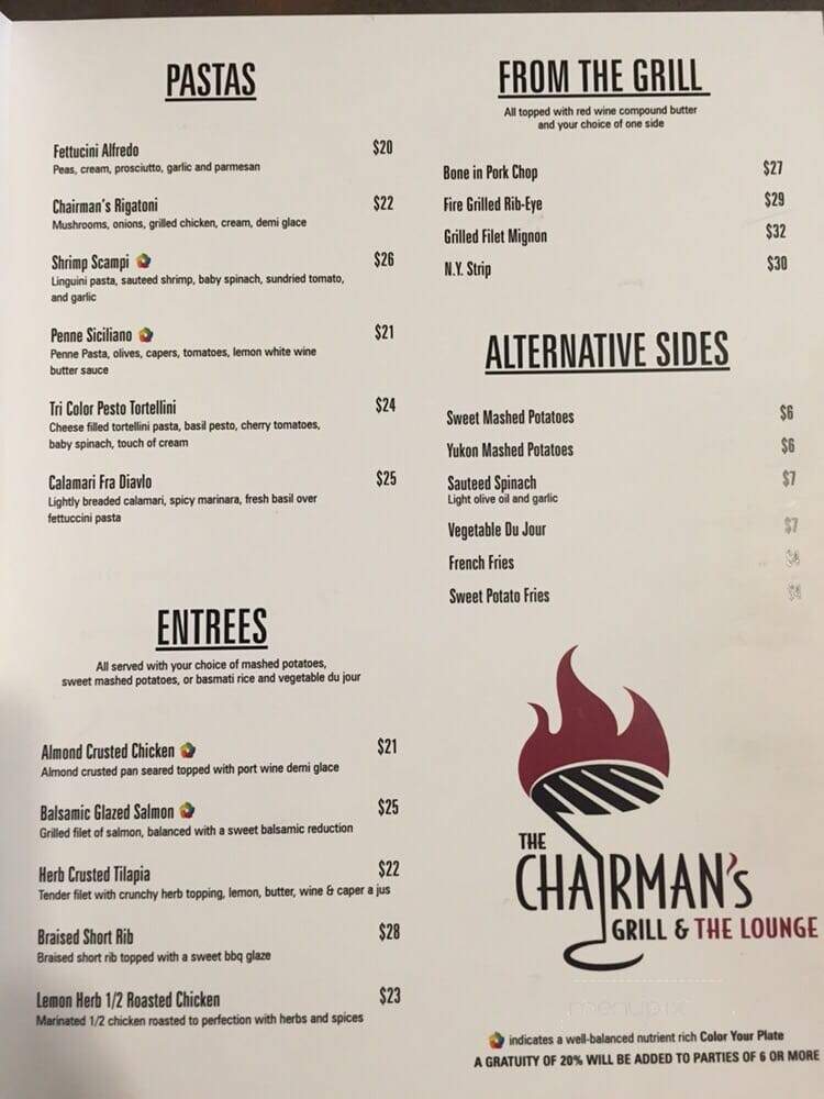 Chairman's Grill - Edison, NJ