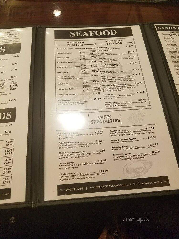 River City Seafood and Grill - San Antonio, TX