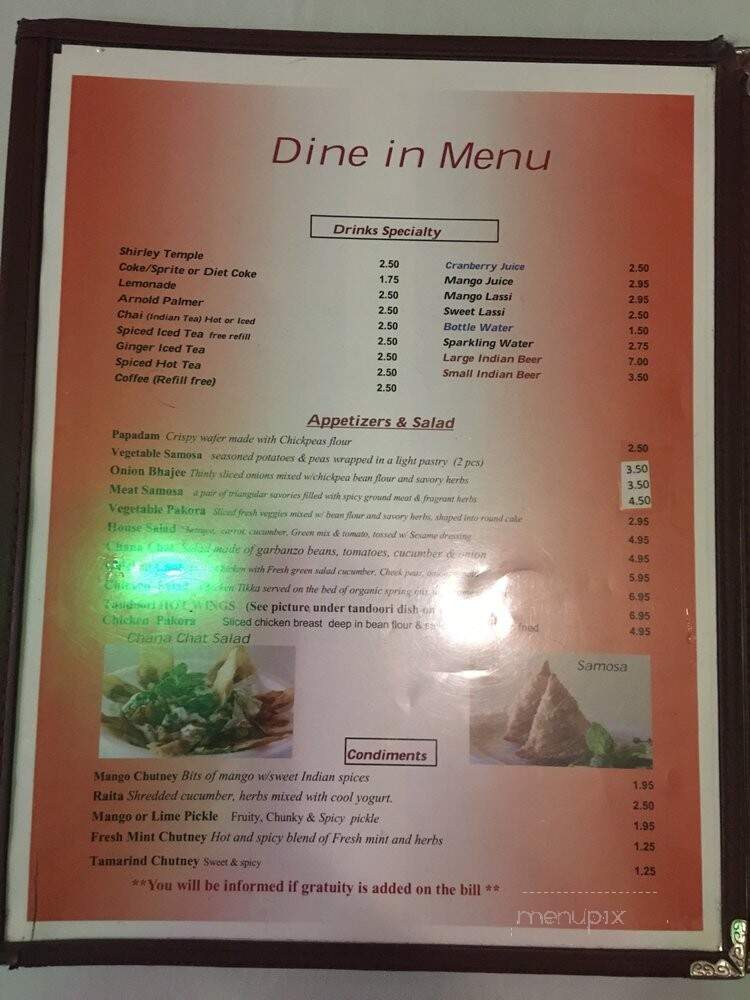 The Indian Kitchen - West Hollywood, CA menu_pic